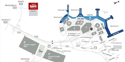 નકશો arlanda